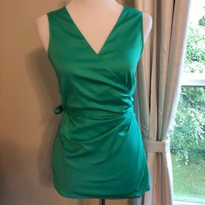 EUC Ann Taylor wrap sleeveless top